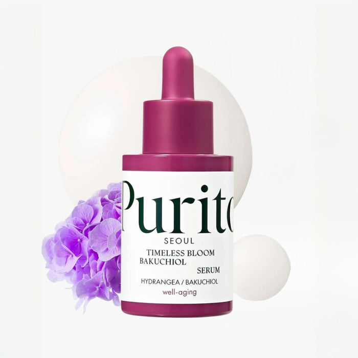 Purito Timeless Bloom Bakuchiol Serum 30ml | VGLE Beauty Canada