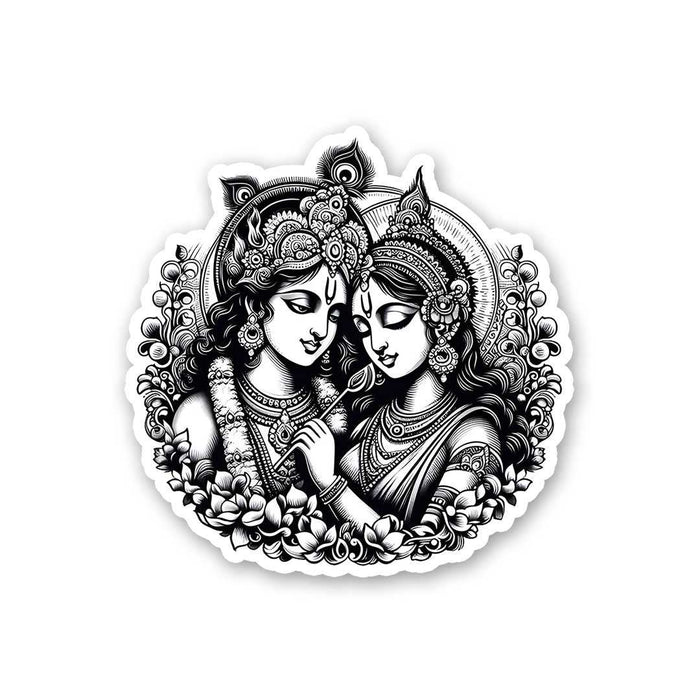 Radha Krishna 0.1 Sticker - Stickers | STICK IT UP