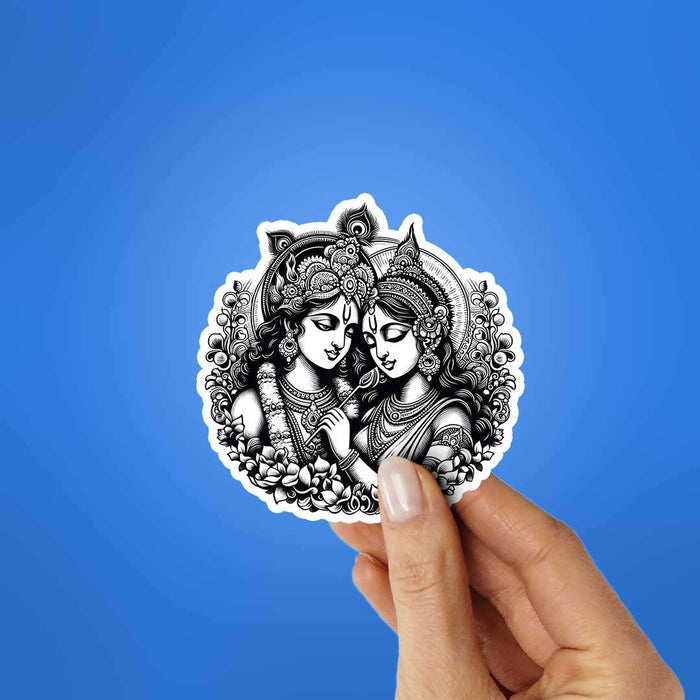 Radha Krishna 0.1 Sticker - Stickers | STICK IT UP