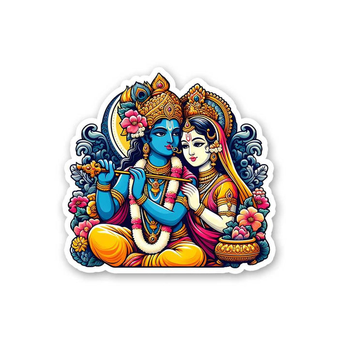 Radha Krishna Sticker - Stickers | STICK IT UP