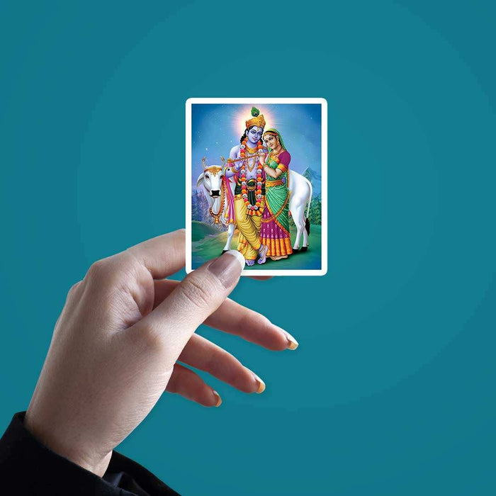 Radha Krishna Sticker - Stickers | STICK IT UP