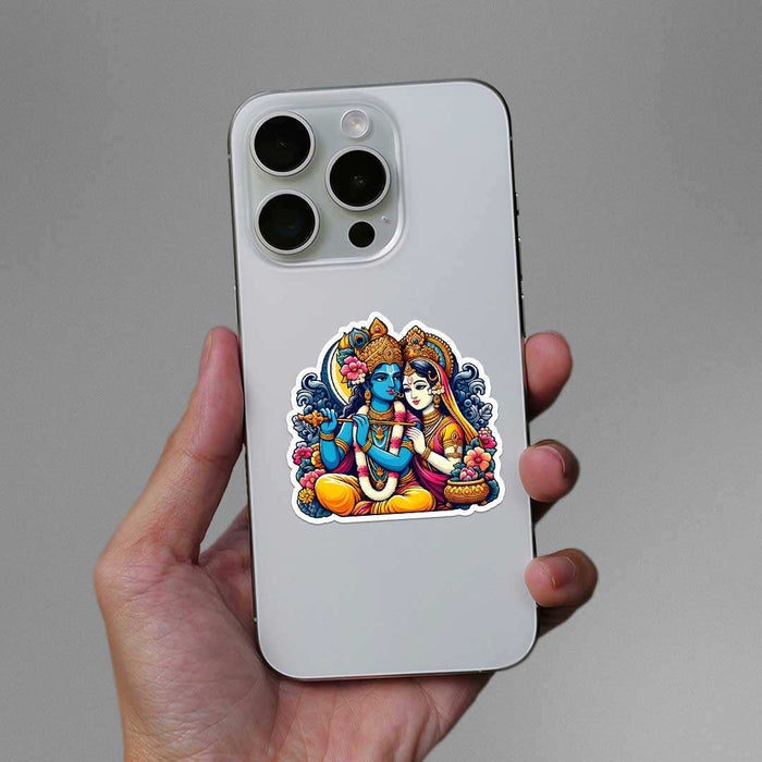 Radha Krishna Sticker - Stickers | STICK IT UP