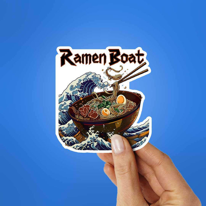 Ramen Boat Sticker - Stickers | STICK IT UP