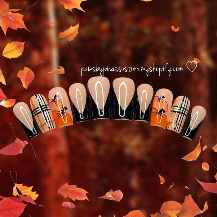 Ready to Ship Autumn Whimsy - Paws By Picasso Ready to Ship Autumn Whimsy