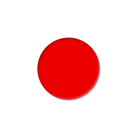 Red Filter Size Dia. 28mm 28mm Filter (Red), SKU SCHOTT-KL-258.303, three quarter front view