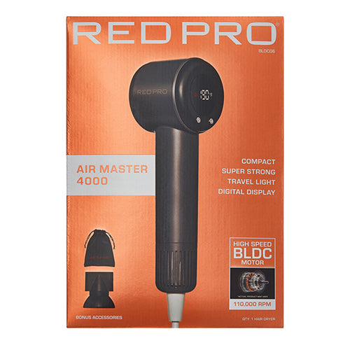 Red Pro Air Master 4000 Hair Dryer