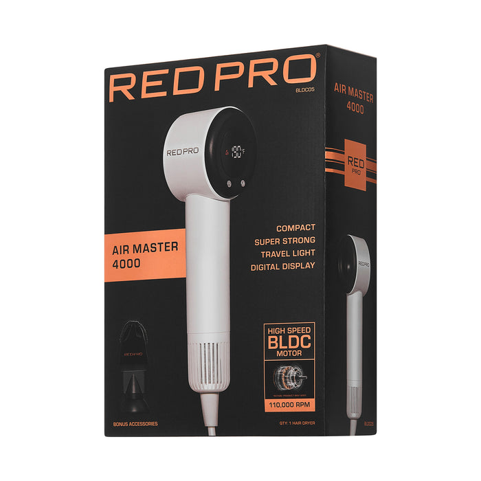 Red Pro Air Master 4000 Hair Dryer