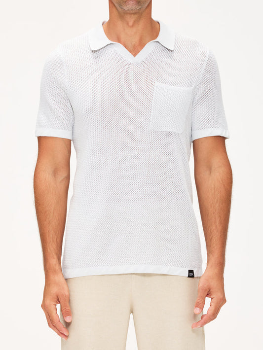 Rhone Coastal Johnny Collar Polo