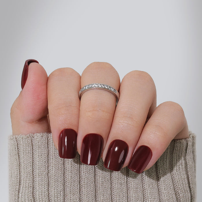 Rich Burgundy | Short Square | SALON PRESS™