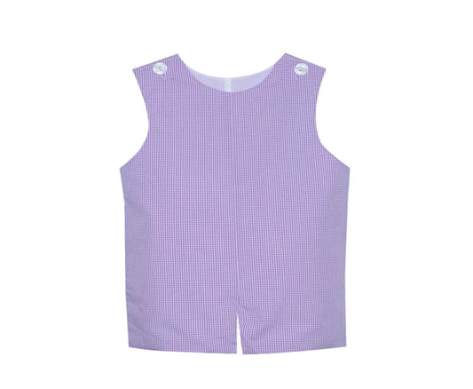 RN Hayes Lavender Gingham Shortall