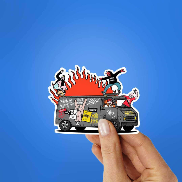 Rocking Van Sticker - Stickers | STICK IT UP