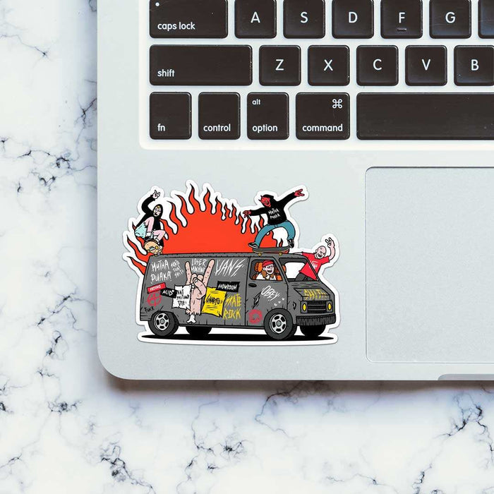Rocking Van Sticker - Stickers | STICK IT UP