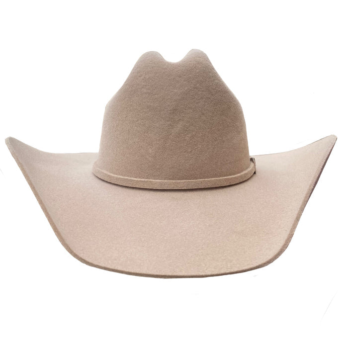 Rodeo King 5X Pecan Low Rodeo 4" Brim Felt Hat LAST ONE size 6 7/8 LEFT