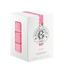 Roger & Gallet Rose Bar Soap 100g each ( 3 Pack )