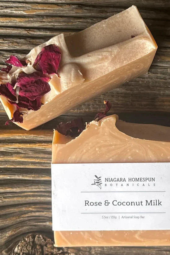 Rose & Coconut Milk Soap Bar
