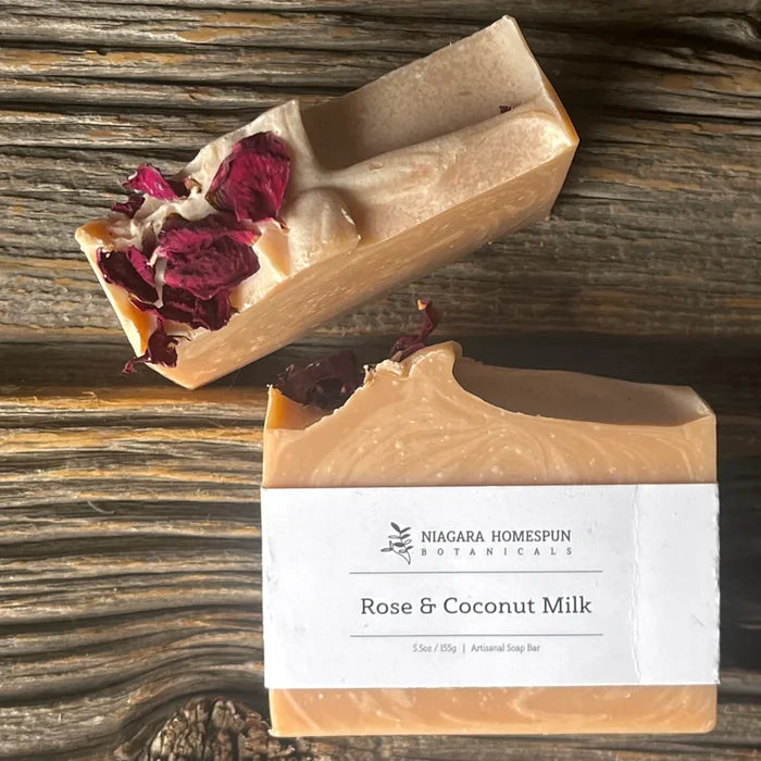 Rose & Coconut Milk Soap Bar