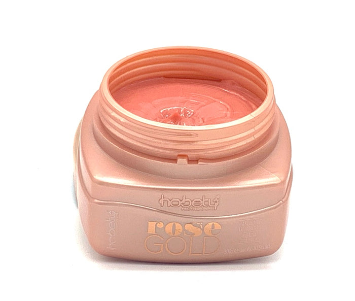 Rose Gold Conditioner Mask - Rose Gold Mask 300g / 10.58oz - For brittle hair that needs growth and resistance. WITH BIOTIN.