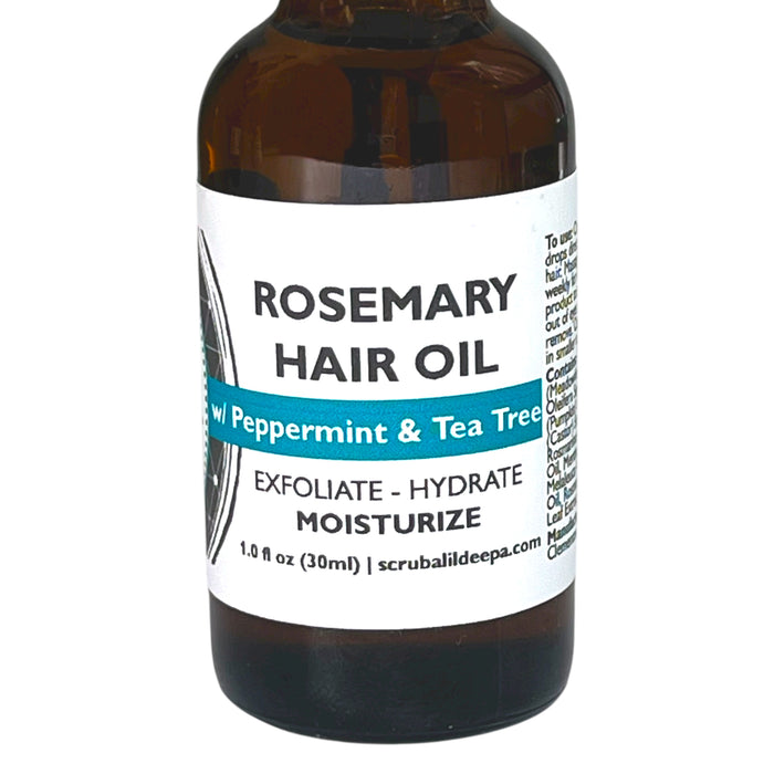 Rosemary Tea Tree Hair Oil 1 oz.