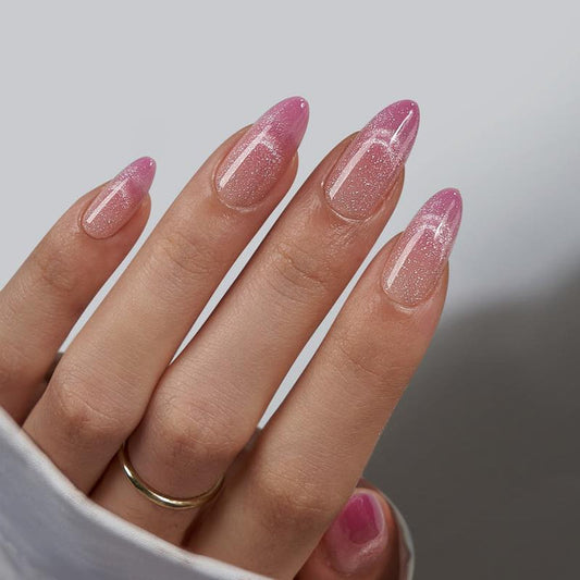 Rosy Dew| Medium Almond | SALON PRESS™