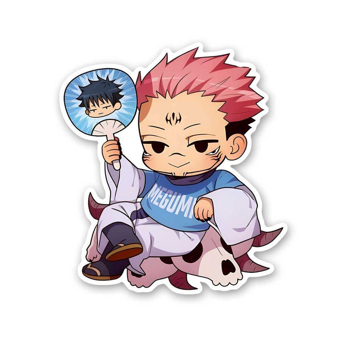 Ryomen Sukuna Chibi Sticker - Stickers | STICK IT UP