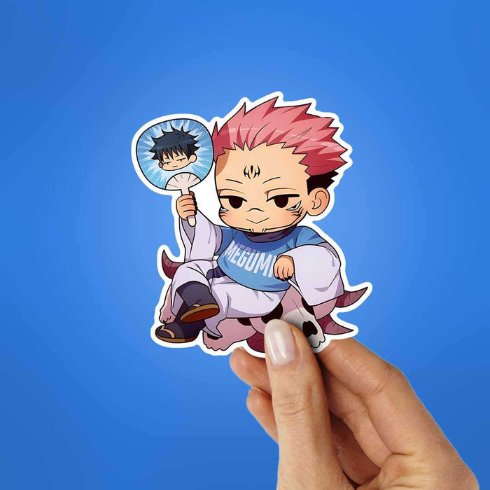 Ryomen Sukuna Chibi Sticker - Stickers | STICK IT UP