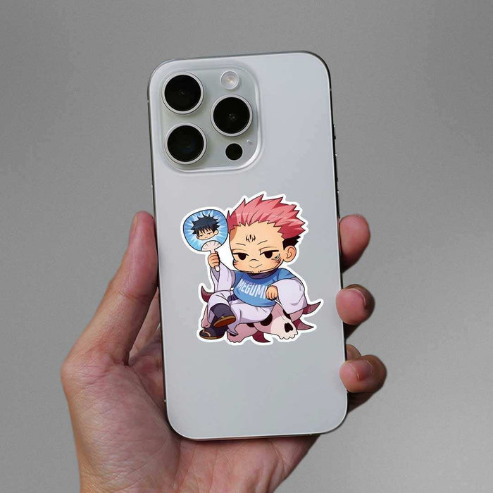 Ryomen Sukuna Chibi Sticker - Stickers | STICK IT UP
