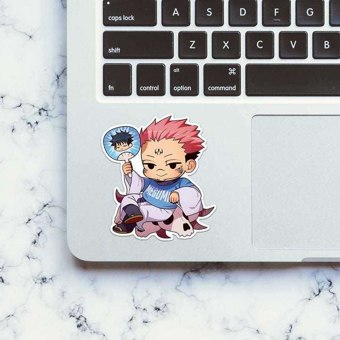 Ryomen Sukuna Chibi Sticker - Stickers | STICK IT UP