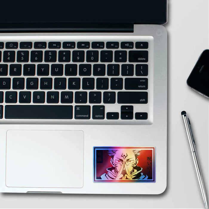 Ryomen Sukuna Holographic Sticker - Holographic stickers | STICK IT UP