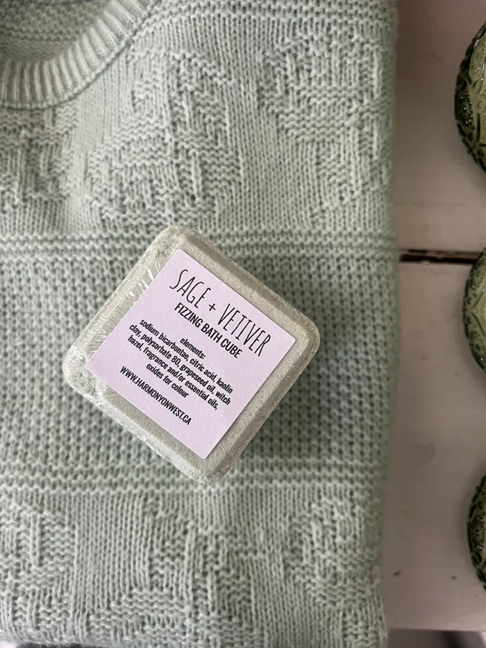 Sage + Vetiver Bath Bomb