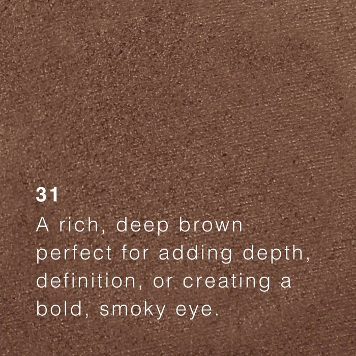 Saint Minerals -  Pressed Eyeshadow - Dyb brun nuance - 31