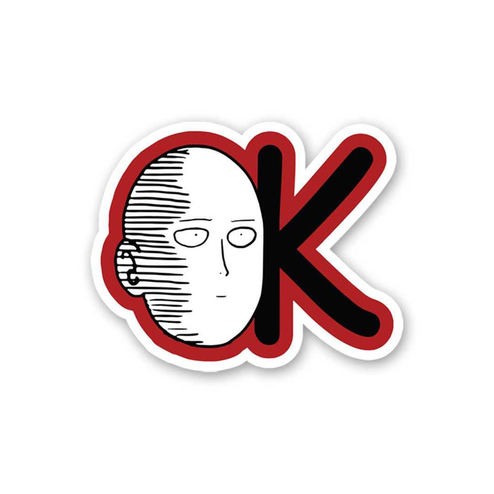 Saitama Ok Sticker - Stickers | STICK IT UP