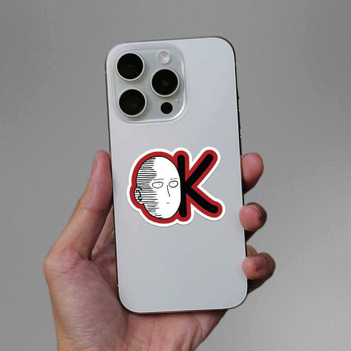 Saitama Ok Sticker - Stickers | STICK IT UP