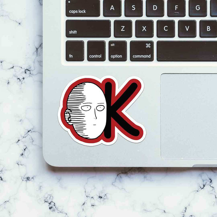 Saitama Ok Sticker - Stickers | STICK IT UP