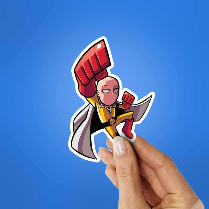 Saitama Punch Sticker - Stickers | STICK IT UP