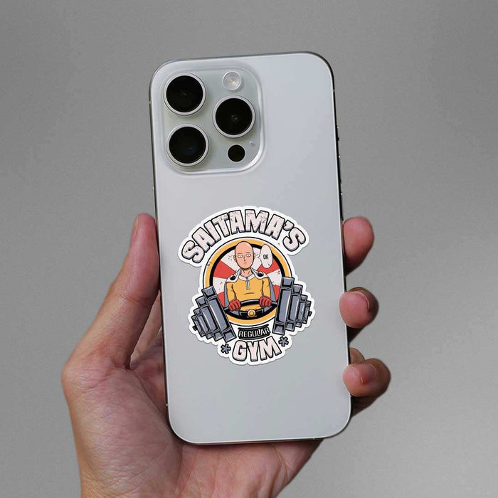 Saitama's Gym Sticker - Stickers | STICK IT UP