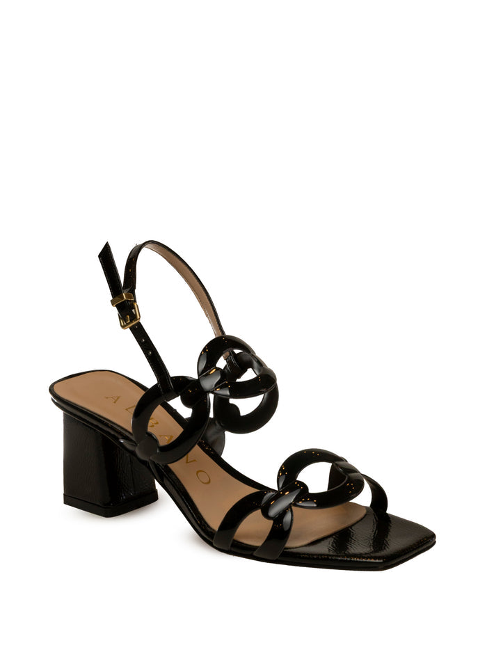 ALBANO Sandalo naplak nero 5560 NAPLAK-NERO