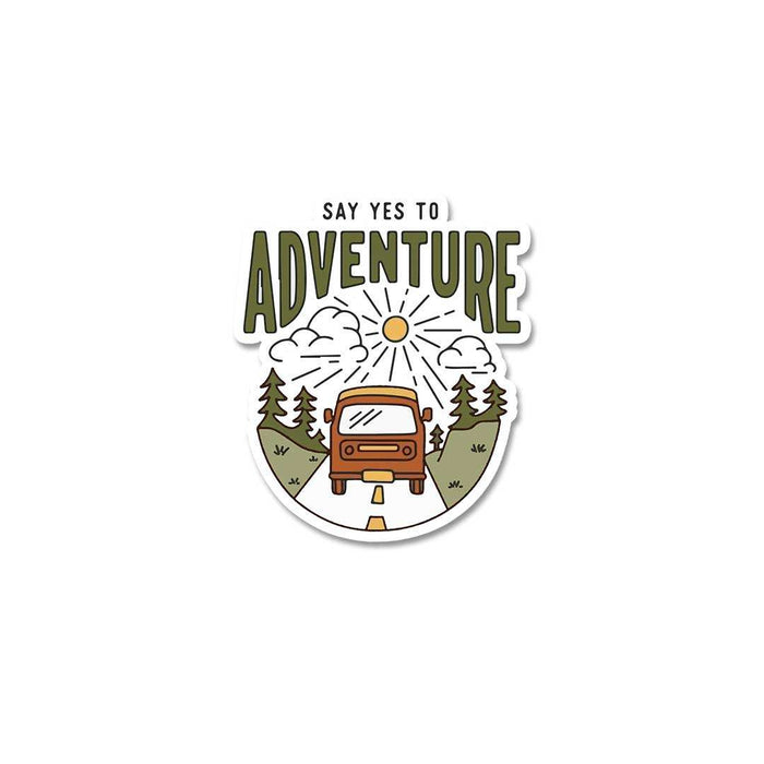 Say Yes To Adventure Sticker - Stickers | STICK IT UP
