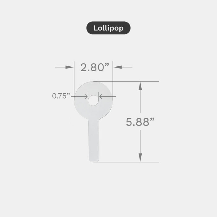 Scar Fx silicone sheeting breast lollipop pair product image