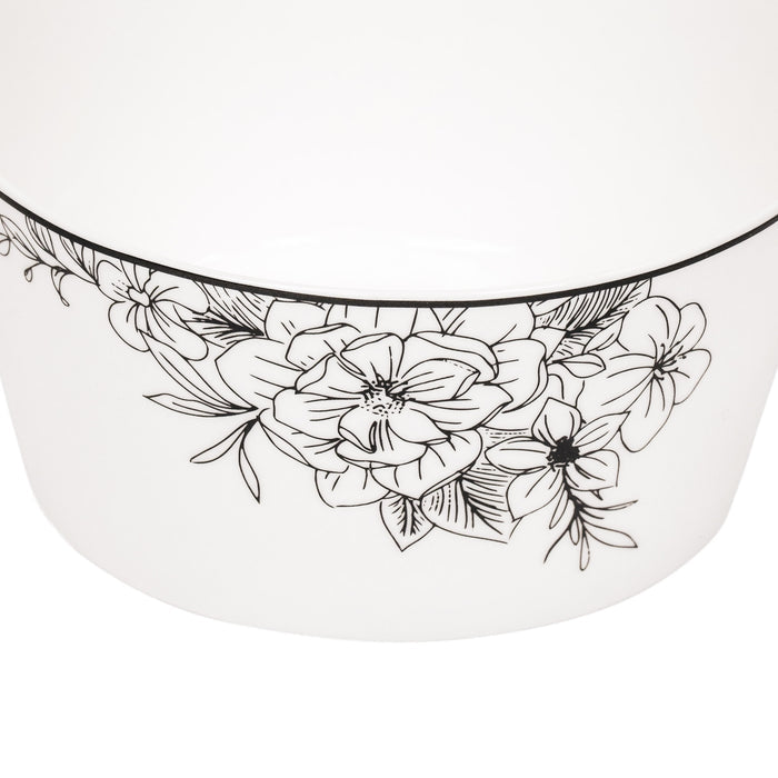 Schaal - Les Fleurs - Newbone China - 11,5x11,5x5,5cm