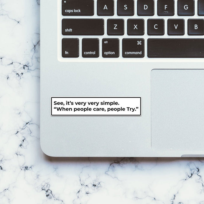 See, It'S Very Very Simple Sticker - Stickers | STICK IT UP