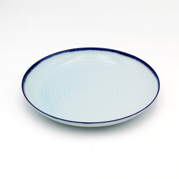 Seiji Blue with Reactive Cobalt Blue Plate