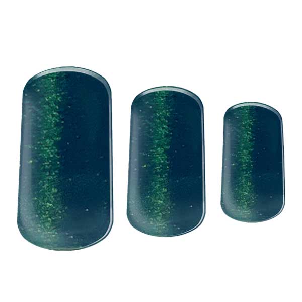 Semi-cured Gel Nail Wraps - Deep Sea Cats Eye
