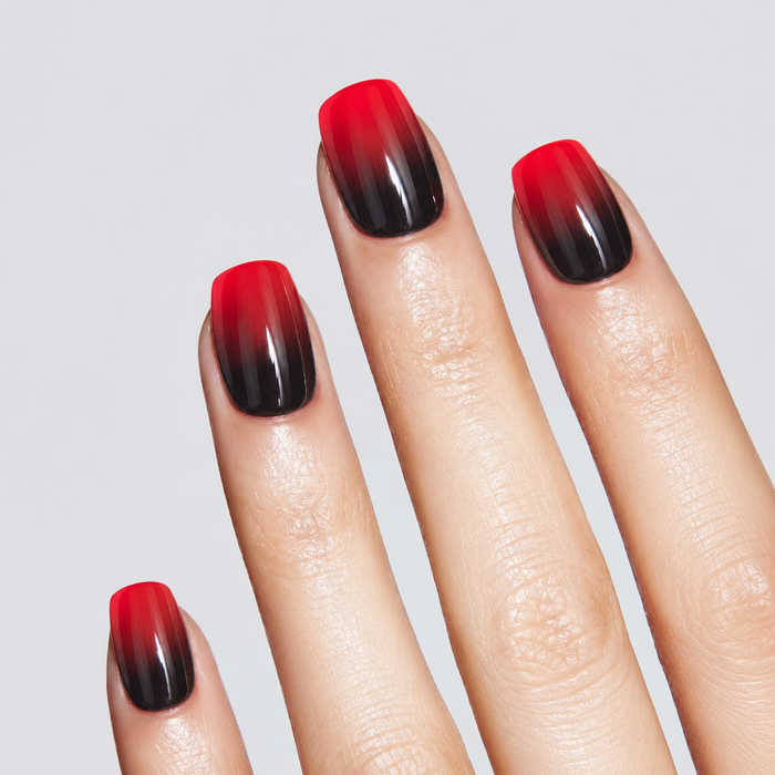 Semicured Balck & Red