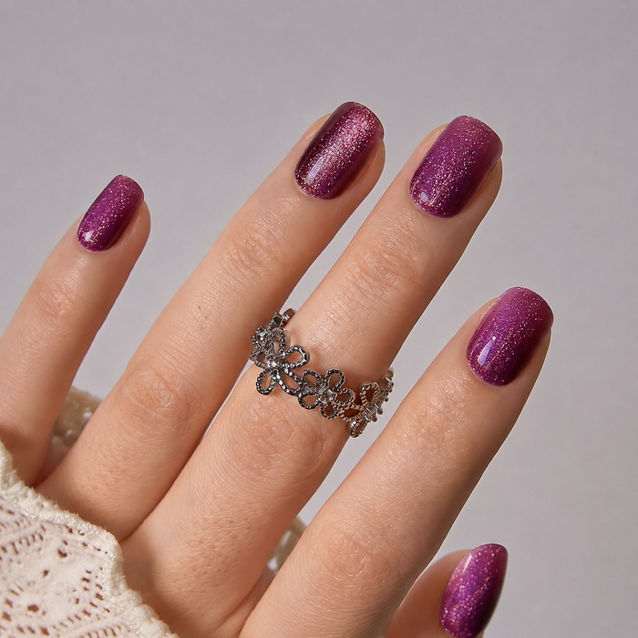 Semicured UV gel nail sticker kit NF240033