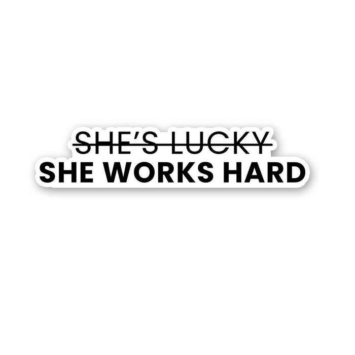Shes Lucky Sticker - Stickers | STICK IT UP