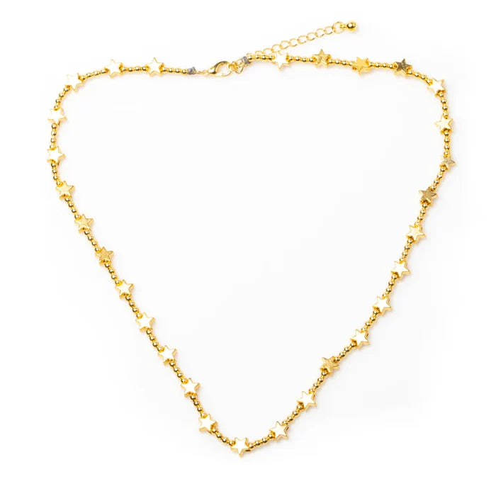 Short Star Necklace GOLD