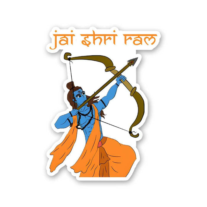 Shree Ram Sticker - Stickers | STICK IT UP