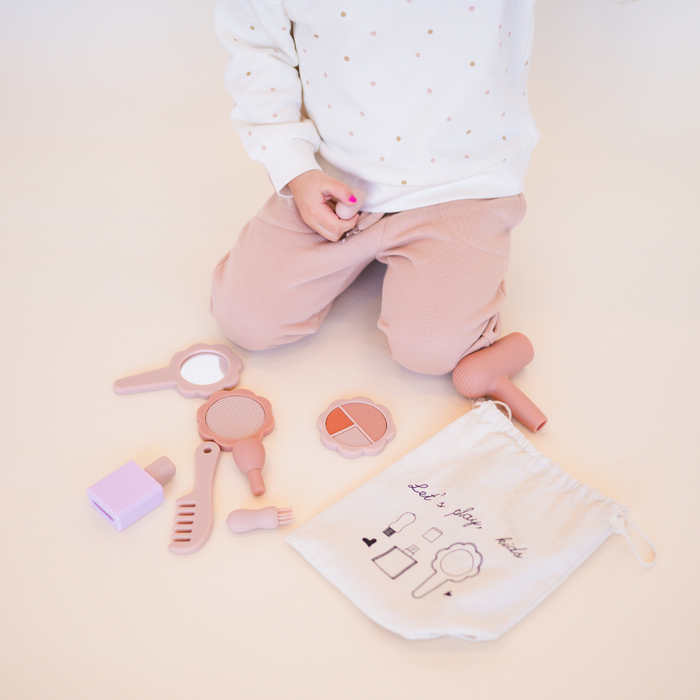 Silicone Makeup Playset | Kids Pretend Playset Toy