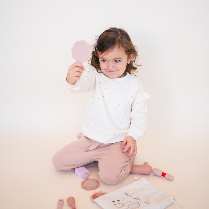 Silicone Makeup Playset | Kids Pretend Playset Toy