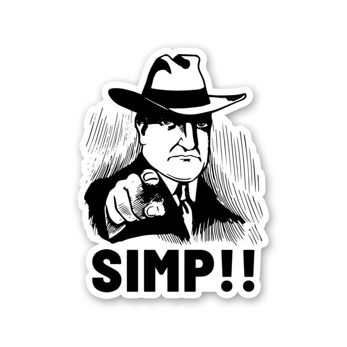 Simp Sticker - Stickers | STICK IT UP